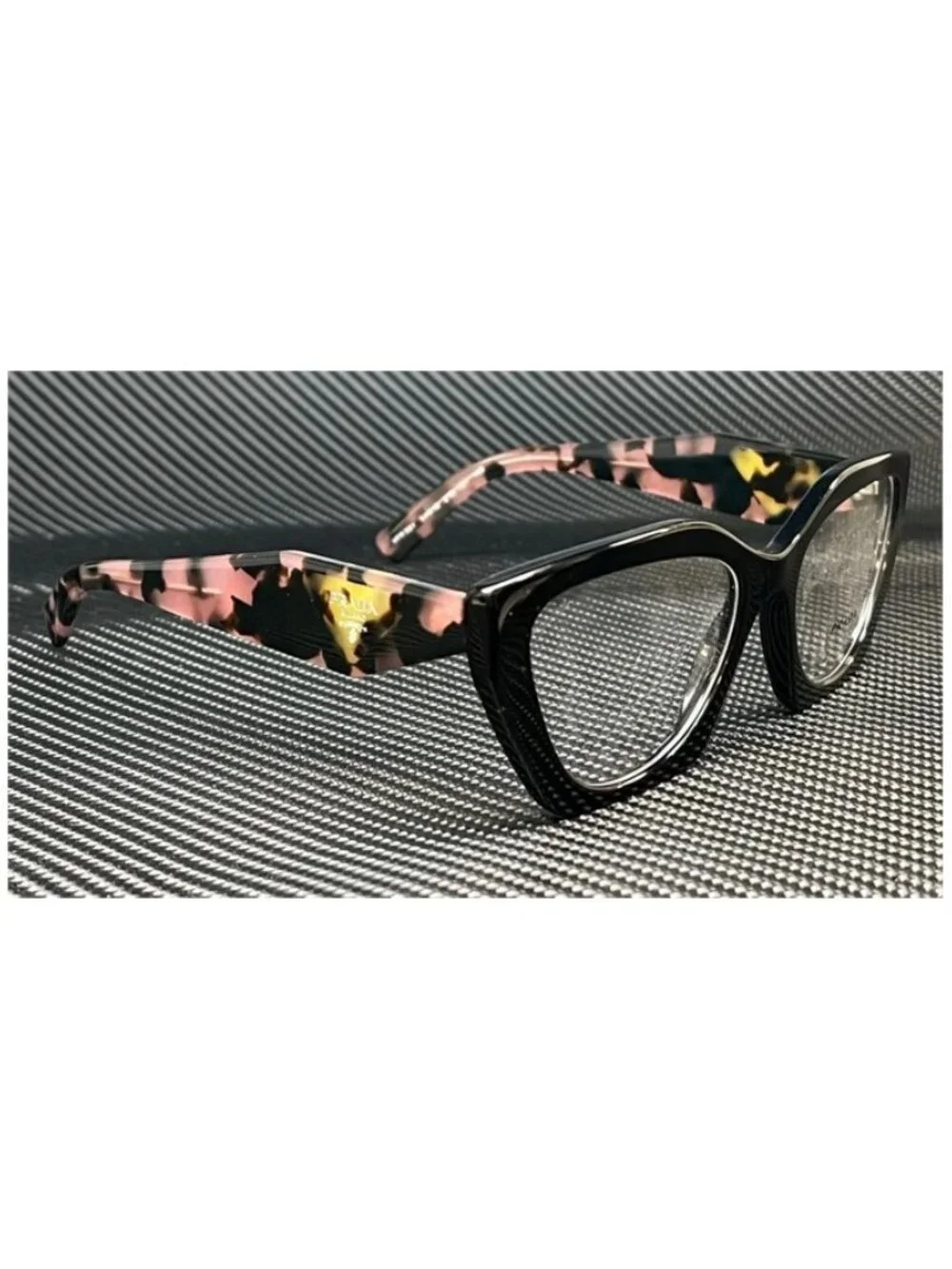 New PRADA Women  Black Eyeglasses  54- 18- 140